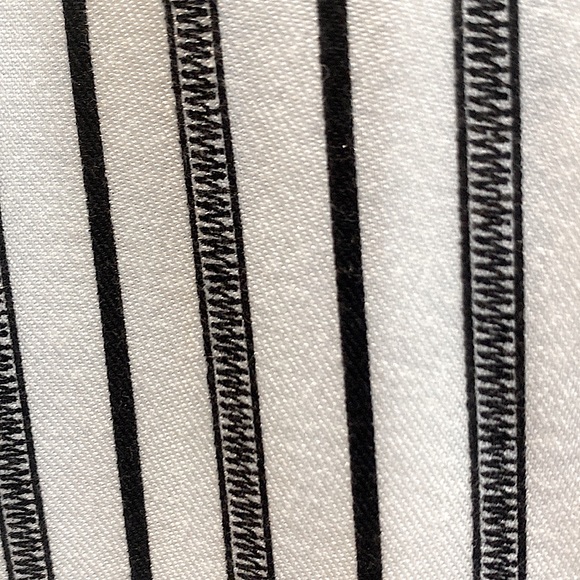 BCBG Striped Button Mini Skirt - Picture 7 of 9